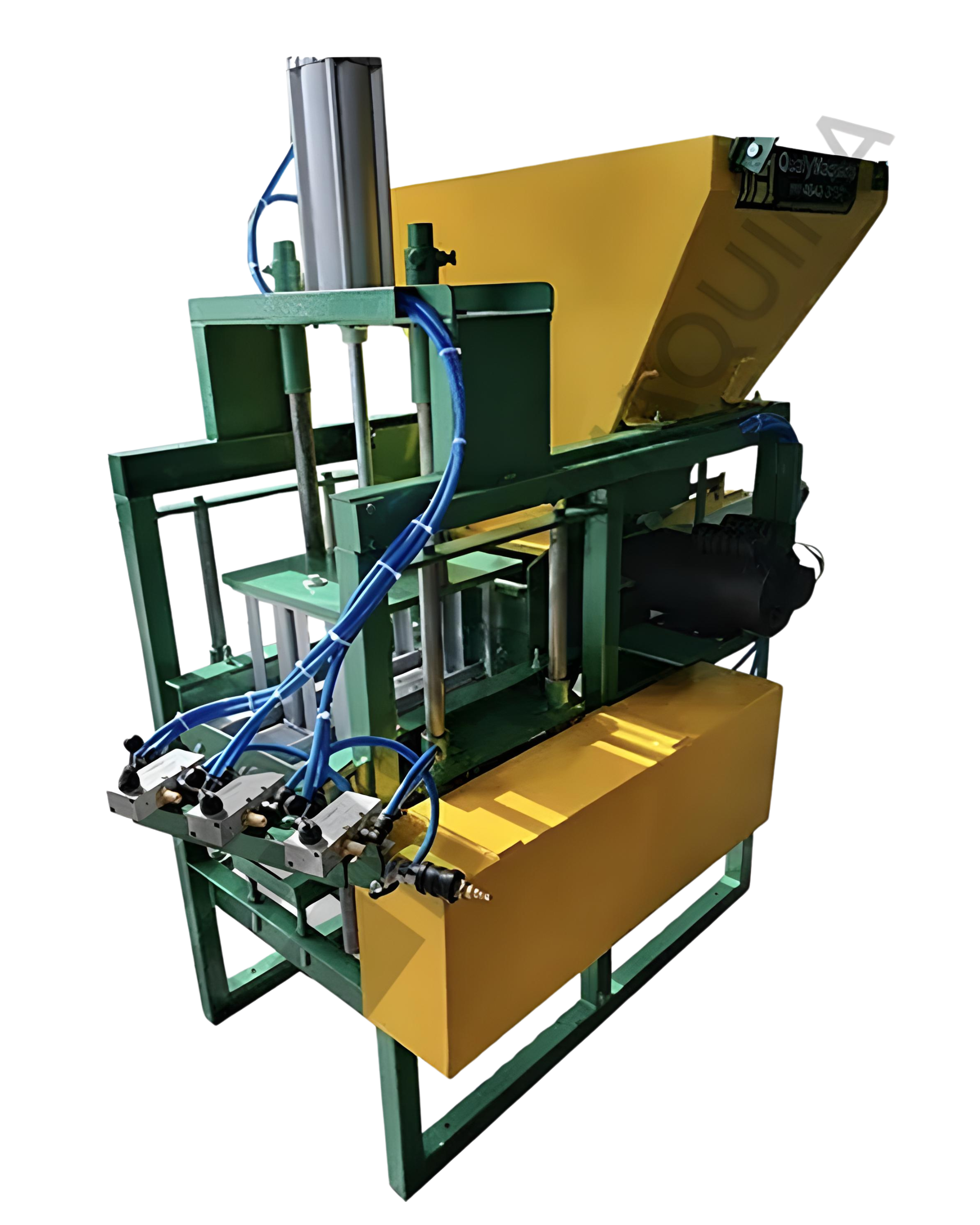 Máquina QualyMaquina para fabricação de blocos de concreto